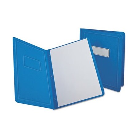 Tops Business Forms Oxford, Report Cover, 3 Fasteners, Panel And Border Cover, Letter, Light Blue, 25PK 52501